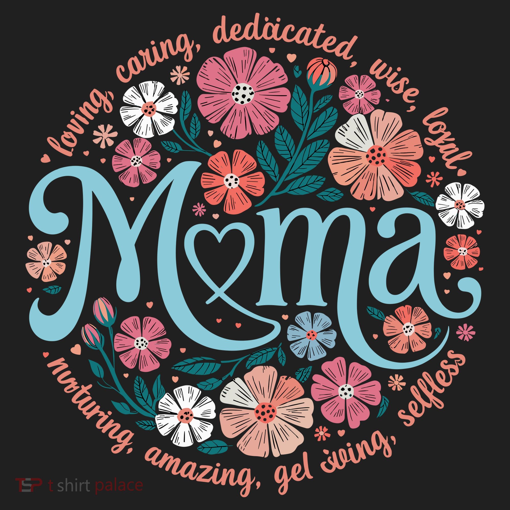 Boho Floral Mama Mom Adjectives She Is Mom Mothers Day Tumbler
