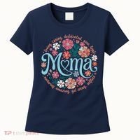 Boho Floral Mama Mom Adjectives She Is Mom Mothers Day Women's T-Shirt thumb 0