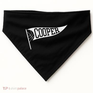Basketball Fan Merch Cooper Flag USA-Made Doggie Bandana