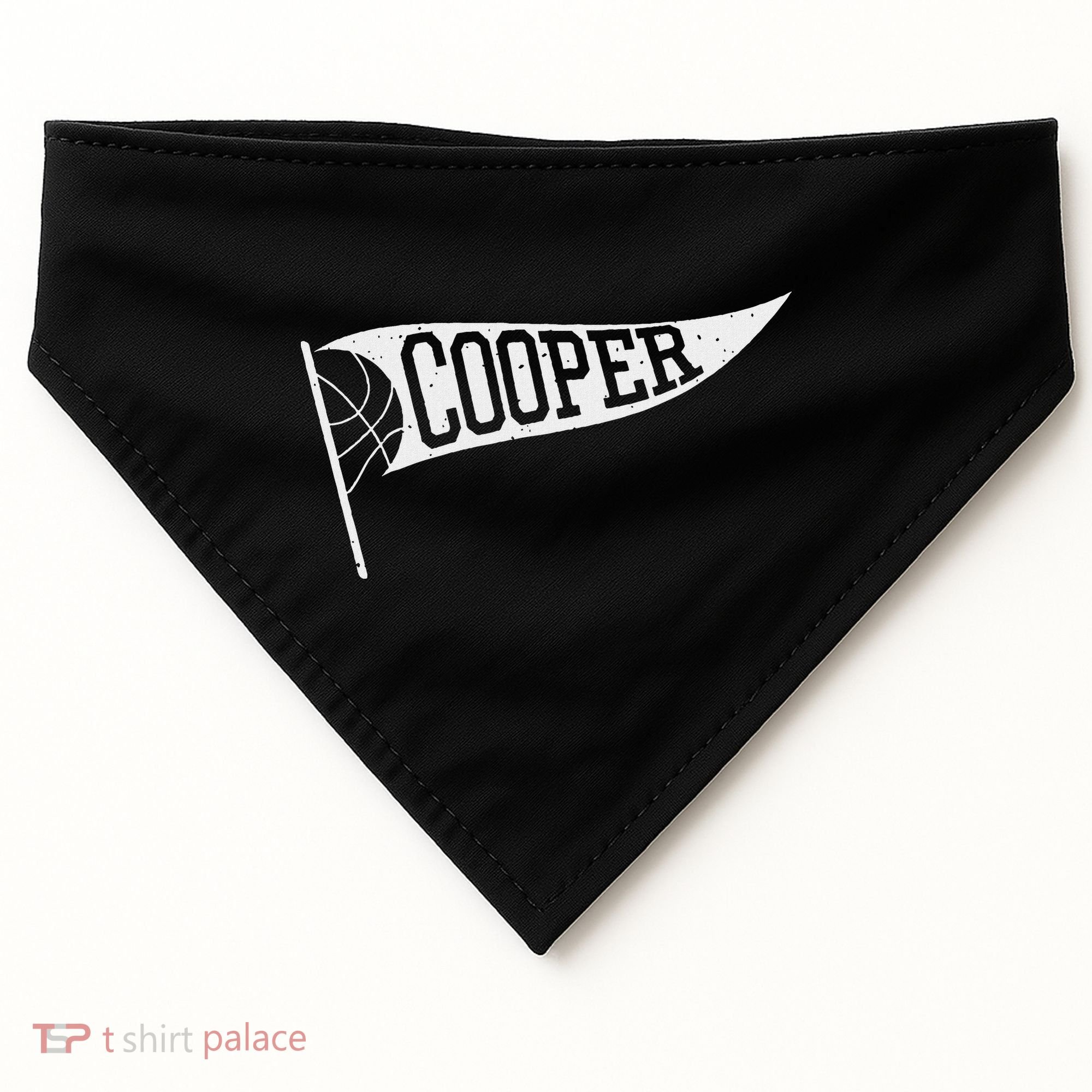 Basketball Fan Merch Cooper Flag USA-Made Doggie Bandana