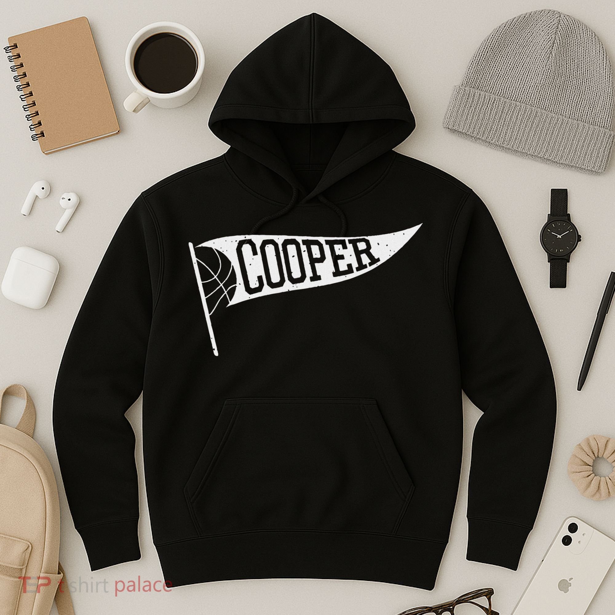 Basketball Fan Merch Cooper Flag Hoodie