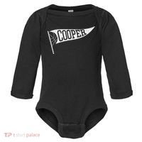 Basketball Fan Merch Cooper Flag Baby Long Sleeve Bodysuit thumb 0