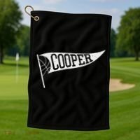 Basketball Fan Merch Cooper Flag Golf Towel thumb 1