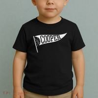 Basketball Fan Merch Cooper Flag Toddler T-Shirt thumb 2