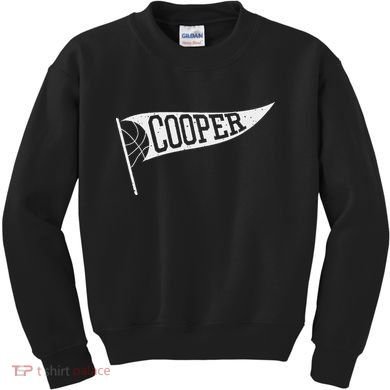 Basketball Fan Merch Cooper Flag Kids Sweatshirt