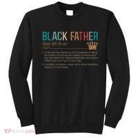 Black Father Noun Father Day Gifts Classic Sweatshirt thumb 0