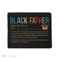 Black Father Noun Father Day Gifts Classic Mousepad thumb 0