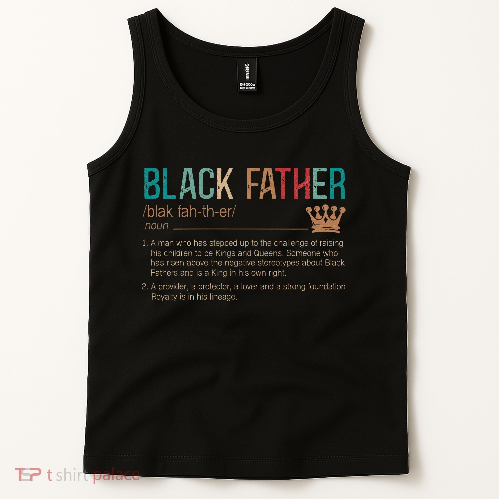 Black Father Noun Father Day Gifts Classic Tank Top