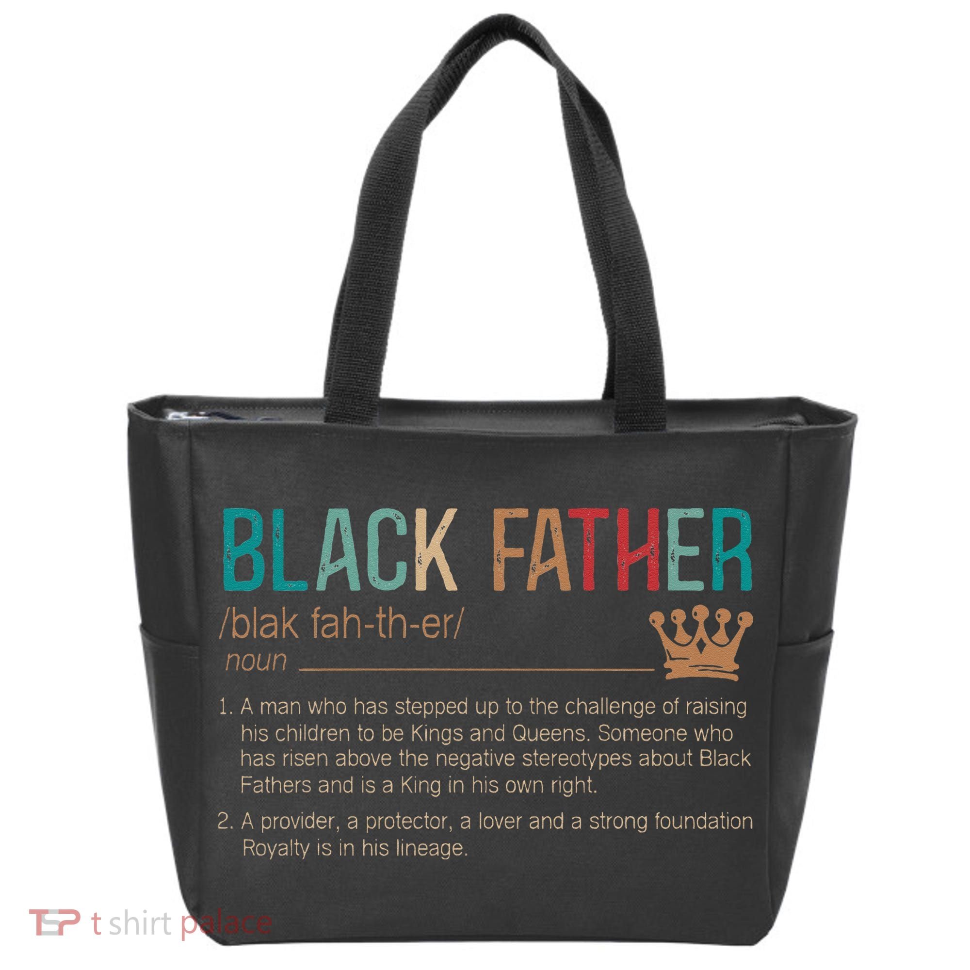 Black Father Noun Father Day Gifts Classic Tote Bag
