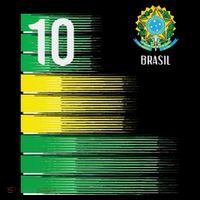 Brasil Flag Number 10 Brazil Soccer Coffee Mug thumb 5