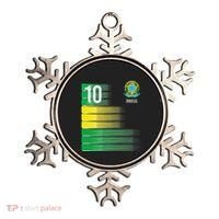 Brasil Flag Number 10 Brazil Soccer Ornament thumb 0