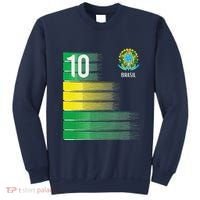 Brasil Flag Number 10 Brazil Soccer Sweatshirt thumb 0