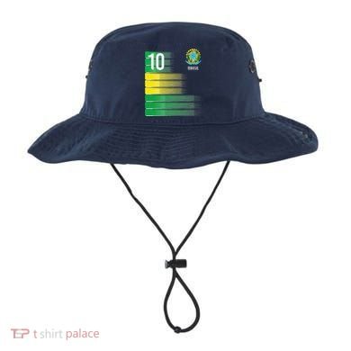 Brasil Flag Number 10 Brazil Soccer Bucket Hat