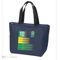 Brasil Flag Number 10 Brazil Soccer Tote Bag thumb 3