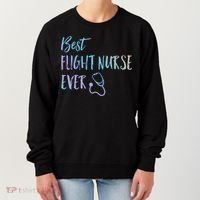 Best Flight Nurse Ever National Nurses Week Gift Women's Sweatshirt thumb 0