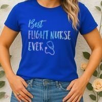 Best Flight Nurse Ever National Nurses Week Gift Women's T-Shirt thumb 2