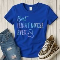Best Flight Nurse Ever National Nurses Week Gift Women's T-Shirt thumb 3