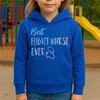 Best Flight Nurse Ever National Nurses Week Gift Kids Hoodie thumb 3
