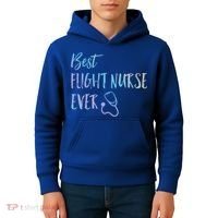 Best Flight Nurse Ever National Nurses Week Gift Kids Hoodie thumb 4