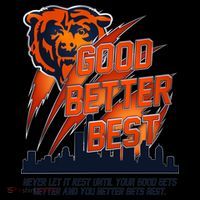 Bears Football Never Let It Rest Good Better Best Slogan  Coffee Mug thumb 5