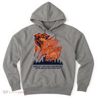 Bears Football Never Let It Rest Good Better Best Slogan  Hoodie thumb 0