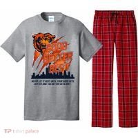Bears Football Never Let It Rest Good Better Best Slogan  Pajama Set thumb 0