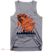 Bears Football Never Let It Rest Good Better Best Slogan  Tank Top thumb 0
