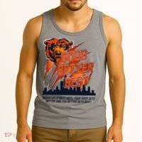 Bears Football Never Let It Rest Good Better Best Slogan  Tank Top thumb 3