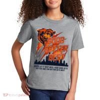 Bears Football Never Let It Rest Good Better Best Slogan  Kids T-Shirt thumb 2