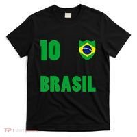 Brazil Flag Number 10 Brasil T-Shirt thumb 0