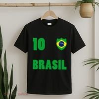 Brazil Flag Number 10 Brasil T-Shirt thumb 2