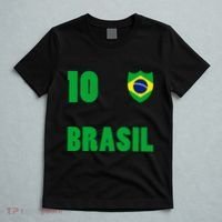 Brazil Flag Number 10 Brasil T-Shirt thumb 5