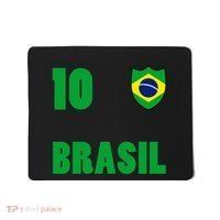 Brazil Flag Number 10 Brasil Mousepad thumb 0