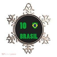 Brazil Flag Number 10 Brasil Ornament thumb 0