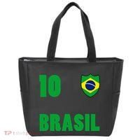 Brazil Flag Number 10 Brasil Tote Bag thumb 0