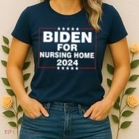 Biden For Nursing Home 2024 Women's T-Shirt thumb 2