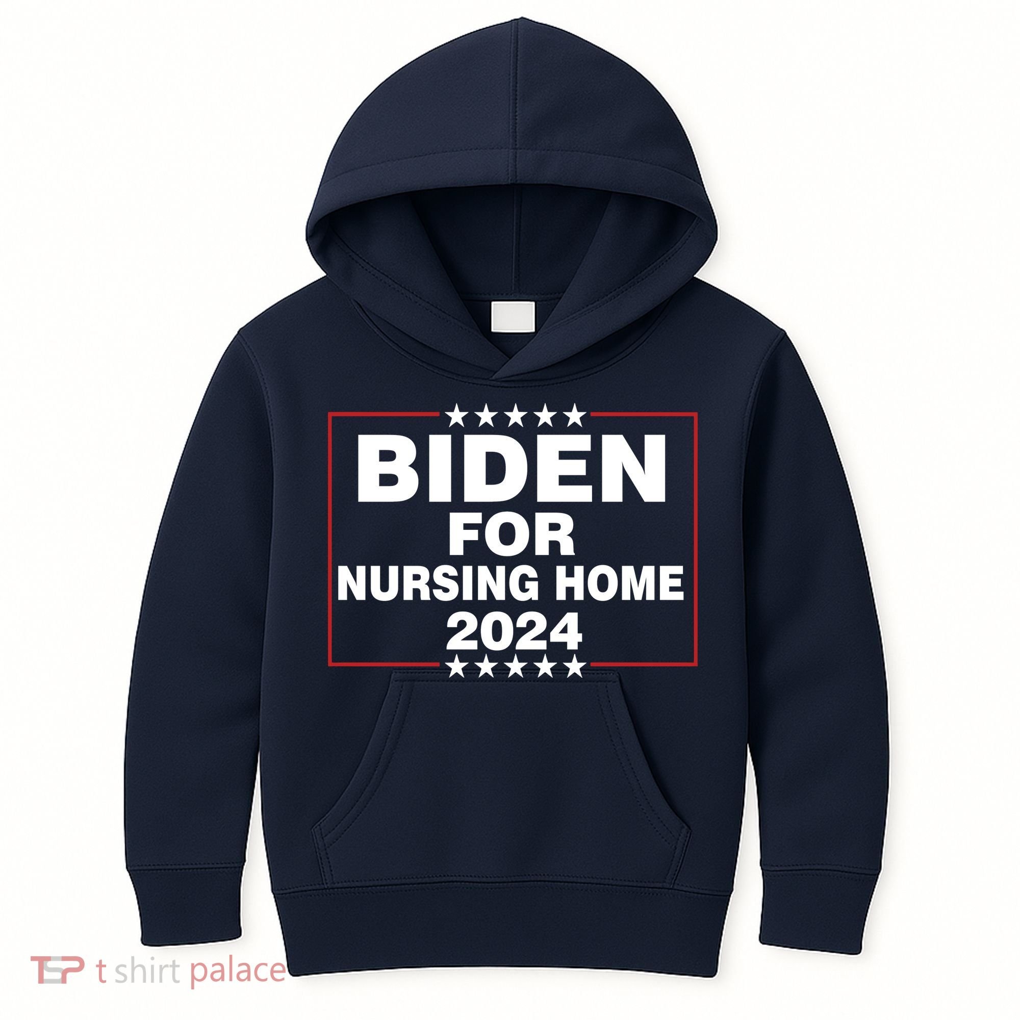 Biden For Nursing Home 2024 Kids Hoodie