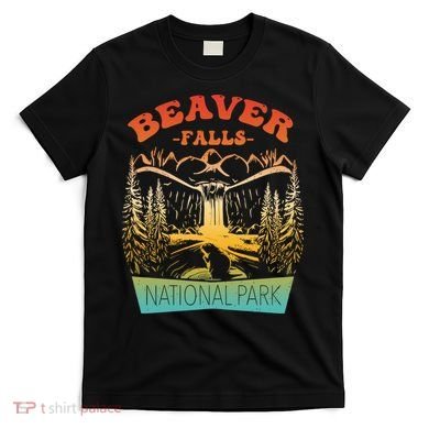 Beaver Falls National Park Vintage Design T-Shirt