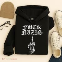 Blackcraft Fuck Nazis Hoodie thumb 4