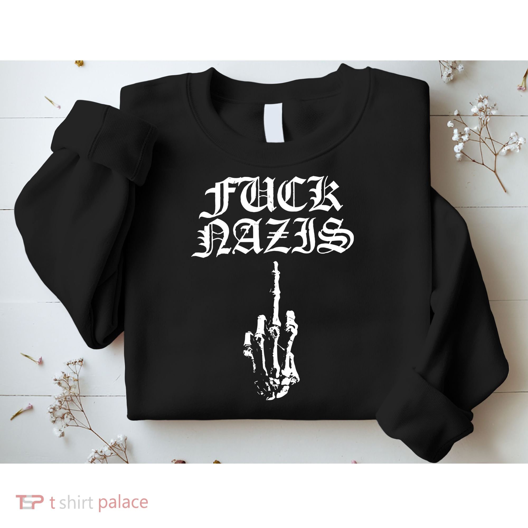 Blackcraft Fuck Nazis Sweatshirt
