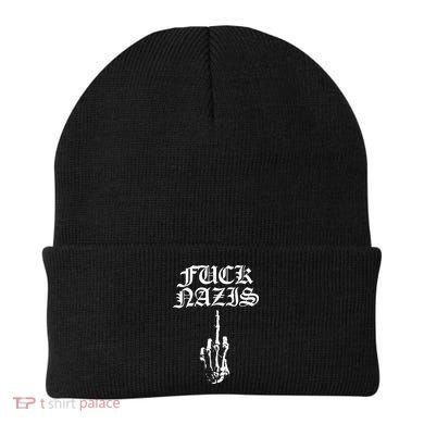 Blackcraft Fuck Nazis Beanie