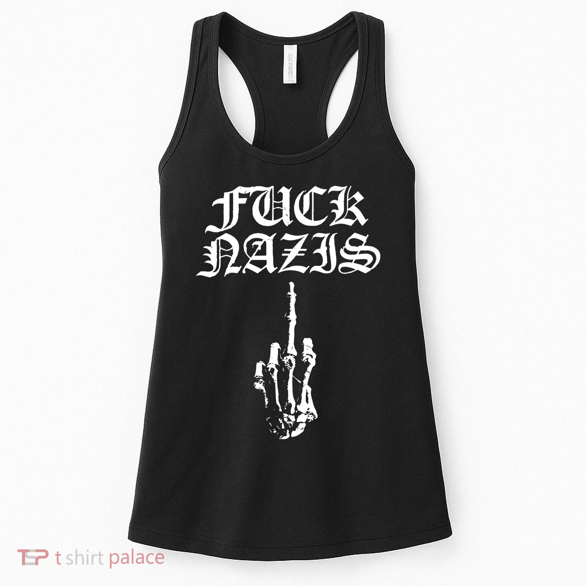 Blackcraft Fuck Nazis Women's Tank Top