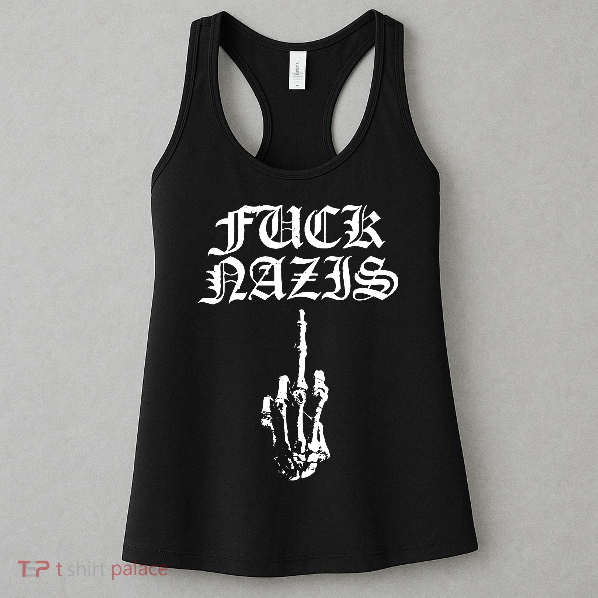 Blackcraft Fuck Nazis Women's Tank Top