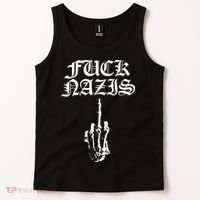 Blackcraft Fuck Nazis Tank Top thumb 2