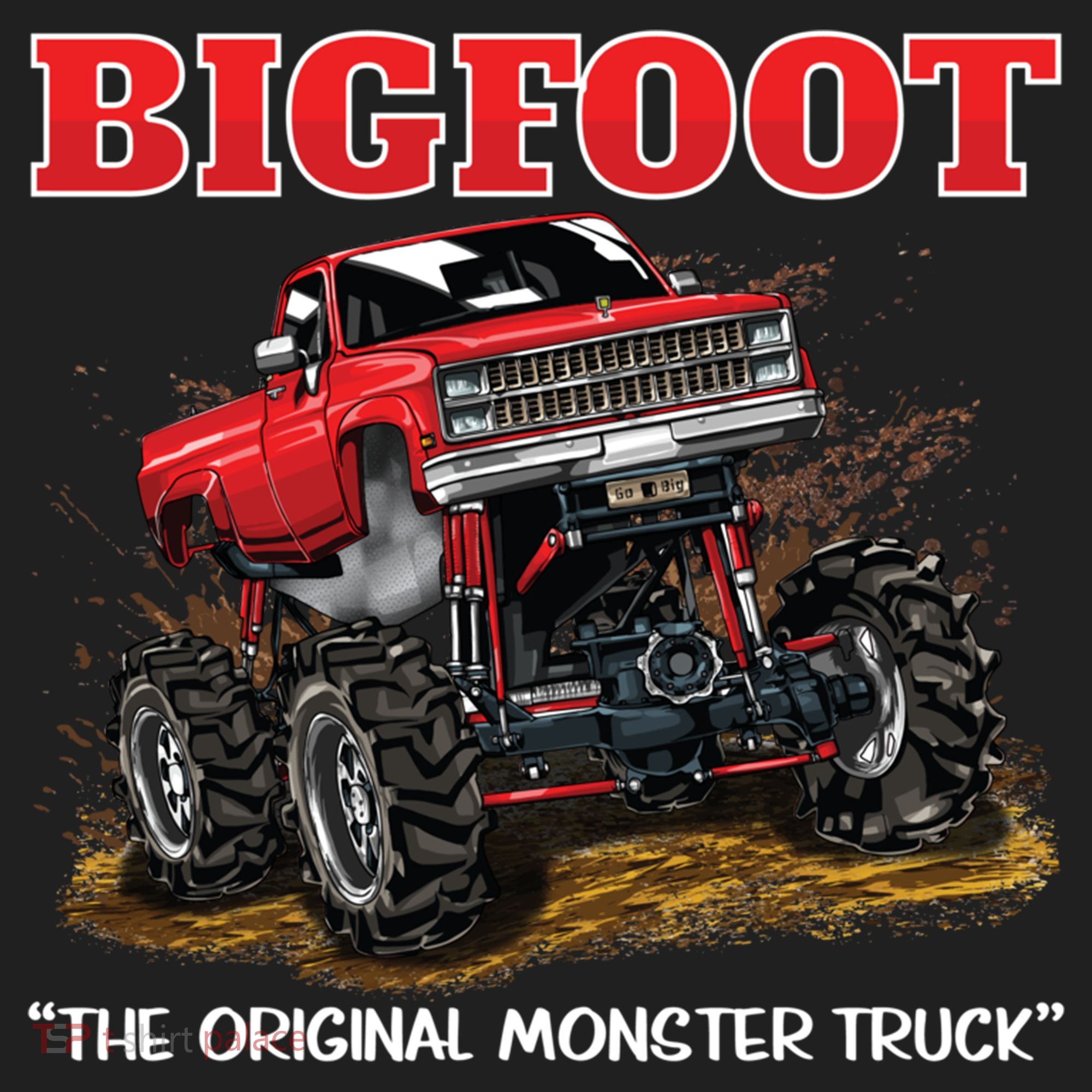 Big Foot Original Monster Truck Gift Beanie