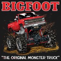 Big Foot Original Monster Truck Gift Women's Hoodie thumb 2