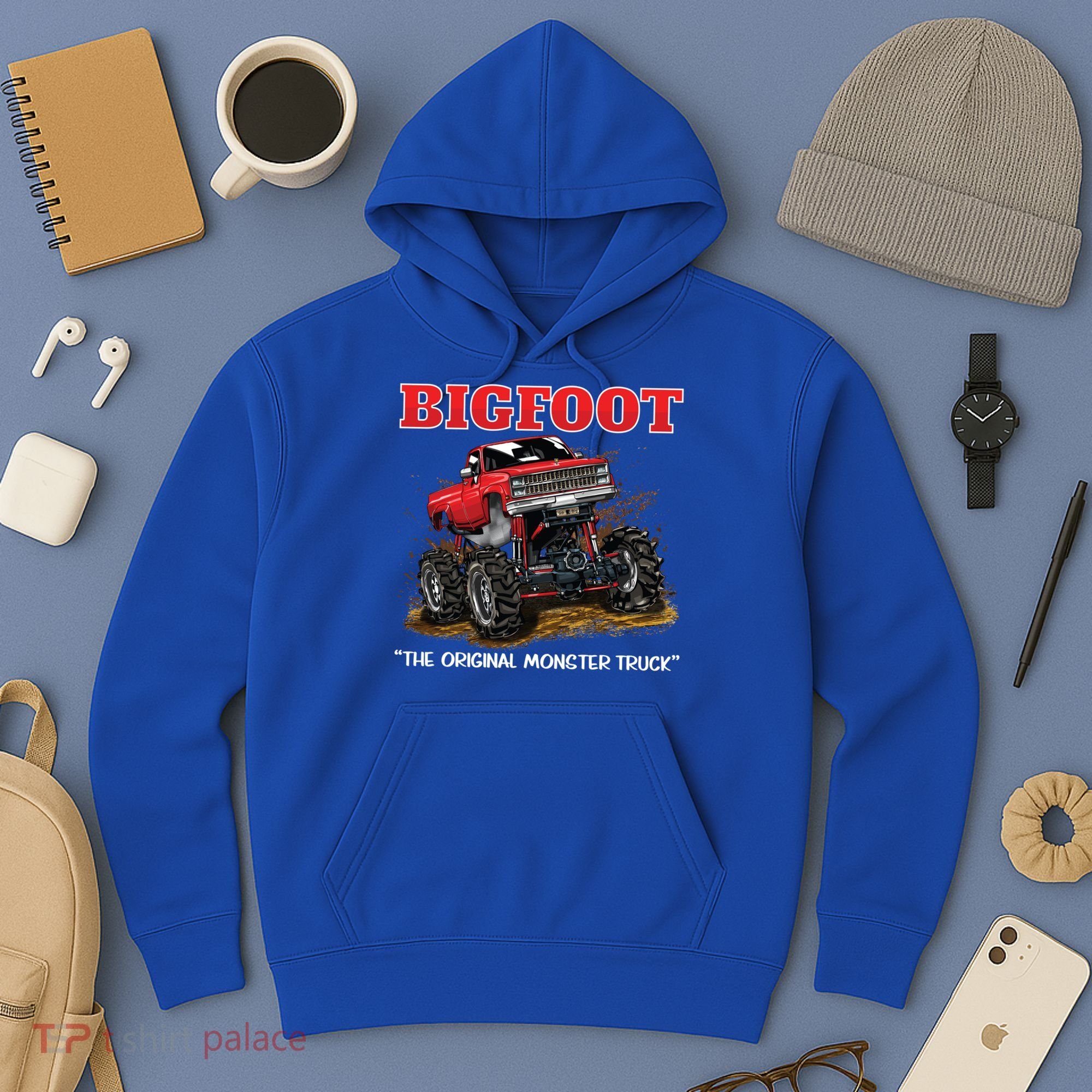 Big Foot Original Monster Truck Gift Hoodie