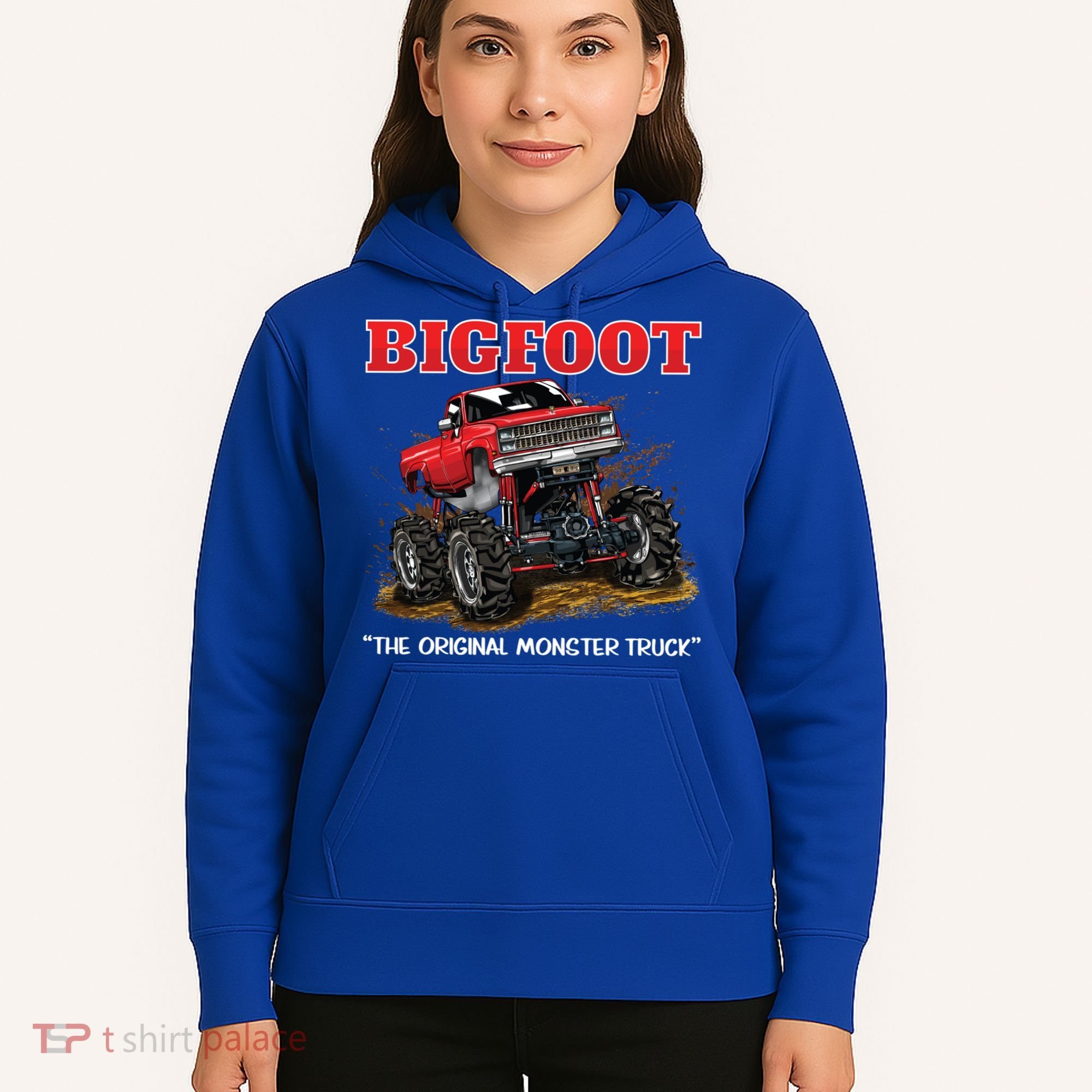 Big Foot Original Monster Truck Gift Hoodie