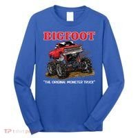 Big Foot Original Monster Truck Gift Long Sleeve Shirt thumb 0