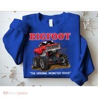 Big Foot Original Monster Truck Gift Sweatshirt thumb 2